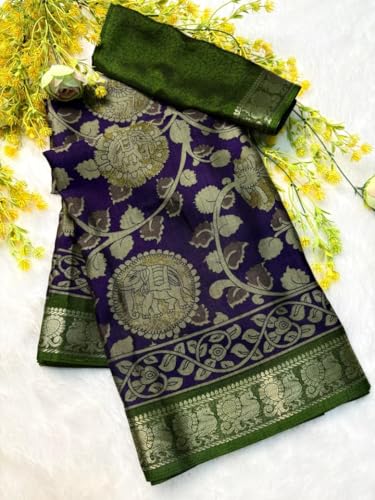 Vasthrlay Kalamkari Saree Print