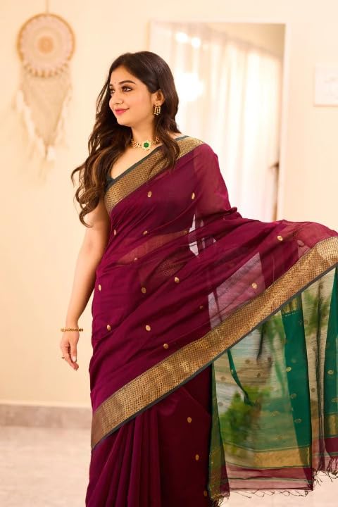 Vasthrlay Traditional Unstitched Saree