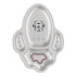 Stainless Steel Plate for Kids with 3 Compartments