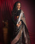 Vasthrlay Black Kanjivaram Saree