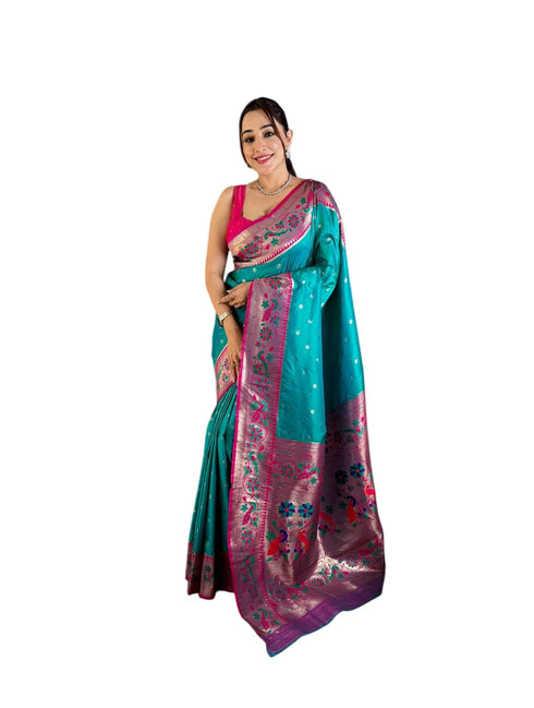 Vasthrlay Paithani Kanjivaram Beautiful