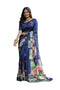 Vasthrlay Tussar Beautiful Royal Blue