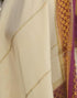Vasthrlay Womens Kanjivaram Unstitched Yellow Saree