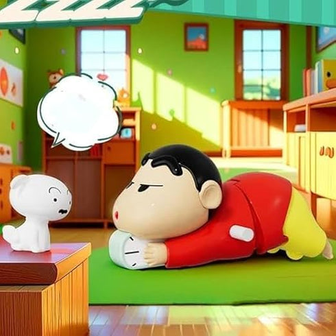 Cute Shinchan Crawling Toy for Toddlers | Key Operated Wind-Up Moving Action Figure