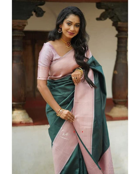 Vasthrlay Banarasi Border Saree
