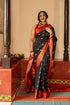 Vasthrlay Purple Banarasi Wedding Saree