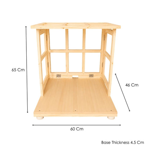 Wooden Pooja Mandap for Ganesh Chaturthi