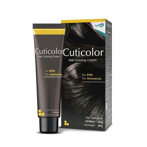 Cuticolor Permanent Hair Color Cream|Dr prescribed