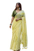 Vasthrlay Yellow Floral Lightweight