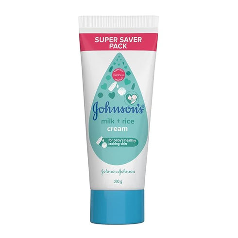 Johnson's Baby Milk and Rice Cream