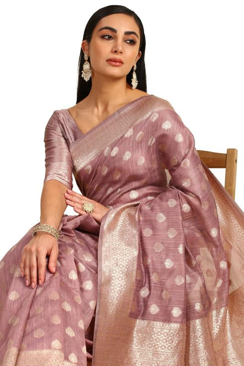 Vasthrlay Tussar Design Tassels