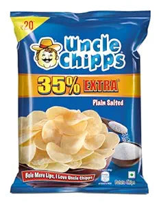 Uncle Chipps Plain Salted Potato Chips