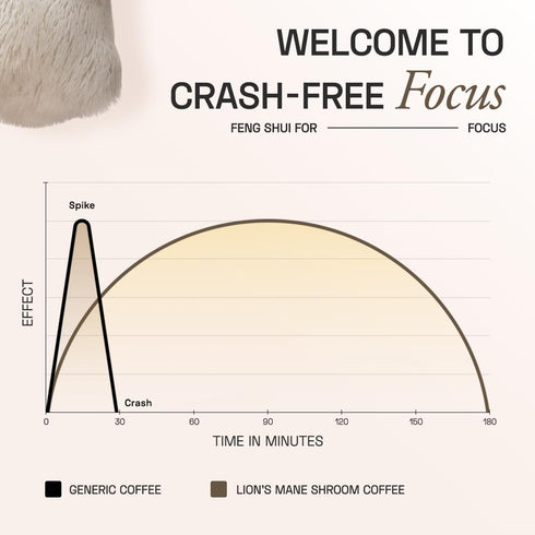 Ace Blend Lions Mane Shroom Coffee 120g (15 Serves)