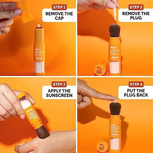 The Derma Co 100% Mineral Powder Sunscreen with SPF 50