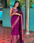Vasthrlay Kanjivaram Kanchipuram Banarasi Yatri Saree With Blouse Piece