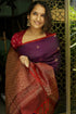 Vasthrlay Maroon Kanjivaram Saree