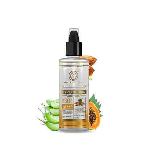 Khadi Natural Sunscreen SPF 30 PA++ with Kokum Butter & Herbal Extracts