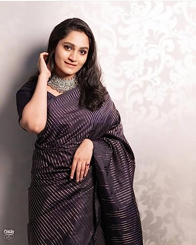 Vasthrlay Banarasi Traditional Unstitched Saree