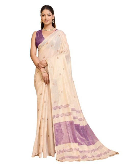 Vasthrlay Premium Embroidery Beautiful Attached