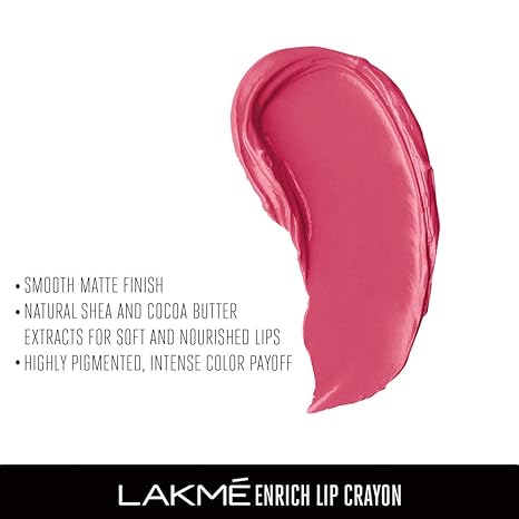 Lakme Enrich Lip Crayon | Baby Pink