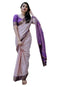 Vasthrlay Kanjivaram Collections Sadi Az Ys Jamuni Wine Ethnic Wear