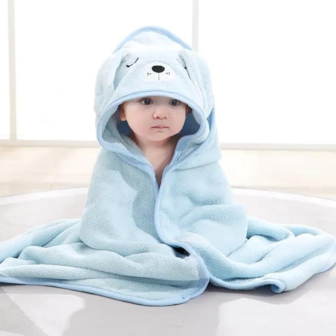 MumsLap Hooded Baby Towel Premium Soft Baby Bath Towel