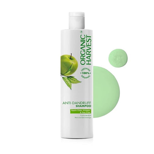 Organic Harvest Organic Anti Dandruff Shampoo With Tea Tree & Apple Cider Vinegar