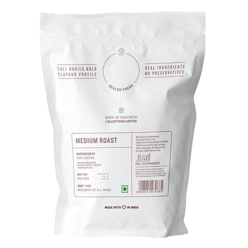 Sleepy Owl Coffee Ground Coffee / Hazelnut