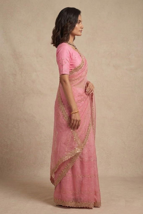 Vasthrlay Embroidered Swarovski Ethnic Wear