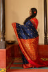 Vasthrlay Purple Banarasi Wedding Saree