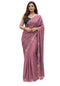 Vasthrlay Purple Border Unstitched Saree