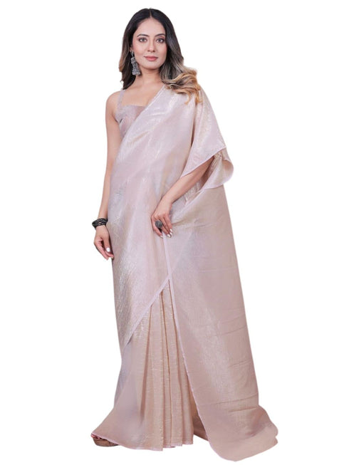 Vasthrlay Lavender Unstitched Saree