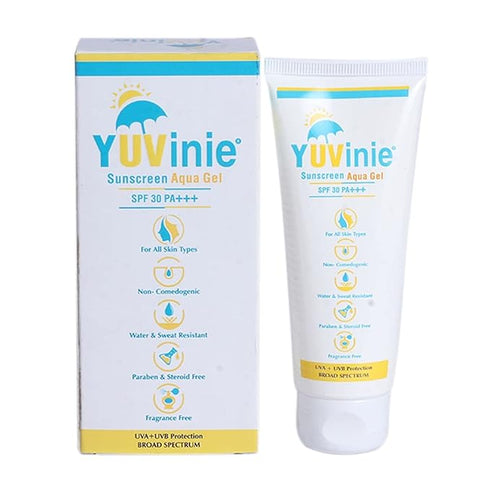 Yuvinie Sunscreen Aqua SPF 30 PA+++ Gel