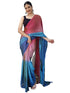 Vasthrlay Blouse Teal Saree
