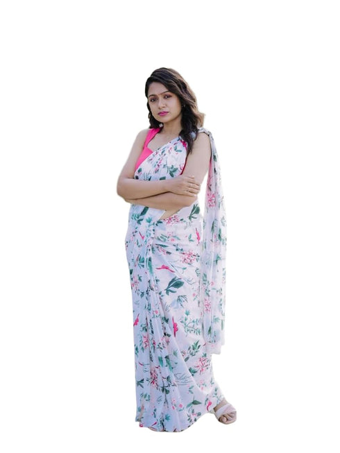Vasthrlay Floral Printed Lightweight Unstitched