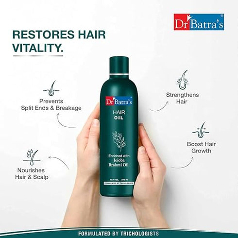Dr. Batra's Hair Oil Enriched With Jojoba