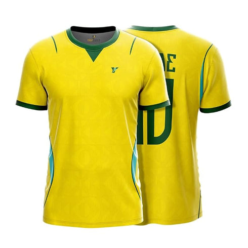 Brazil Home 2026 Football Jersey For Men Boys Kids Women| Football World Cup 2026 Fan Jersey| Custom Personalised Soccer Jersey With Name & Number Size
