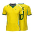 Brazil Home 2026 Football Jersey For Men Boys Kids Women| Football World Cup 2026 Fan Jersey| Custom Personalised Soccer Jersey With Name & Number Size