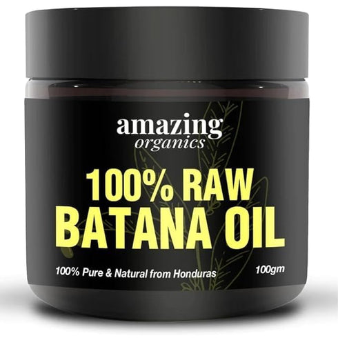 AmazingOrganics Raw Batana Oil Pure Unprocessed for Hair