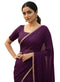 Vasthrlay Orange Decorative Unstitched Saree