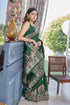 Vasthrlay Banarasi Traditional Unstitched Saree
