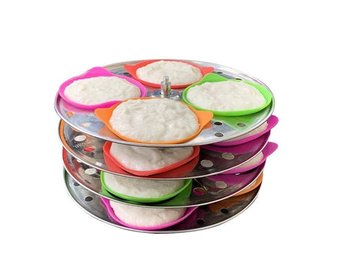 Silicone Idli Liners Set of 16