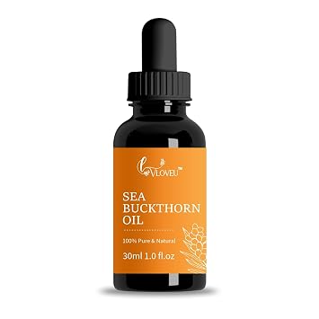 VLOVEU Seabuckthorn Oil for Face and Hair | Helps Moisturize the Skin
