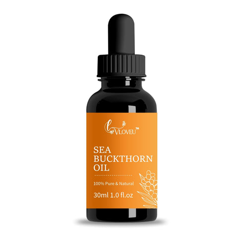 VLOVEU Seabuckthorn Oil for Face and Hair | Helps Moisturize the Skin