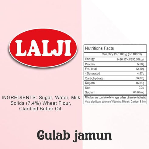 Lalji Foods Gulab Jamun