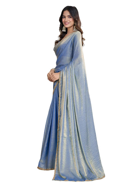 Vasthrlay Border Unstitched Saree
