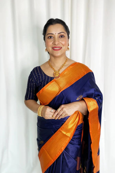 Vasthrlay Kanjivaram Lichi Blouse Ethnic Wear