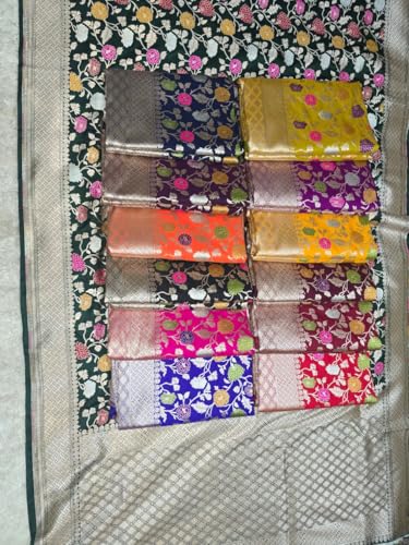 Vasthrlay Banarasi Meenakari Mashru
