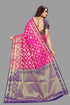 Vasthrlay Banarasi Pink Blue Ethnic Wear