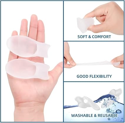 Suefor Bunion Corrector Silicone Toe Separators For Fast Pain Relief